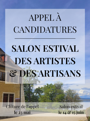 APPEL À CANDIDATURES_salon estival
