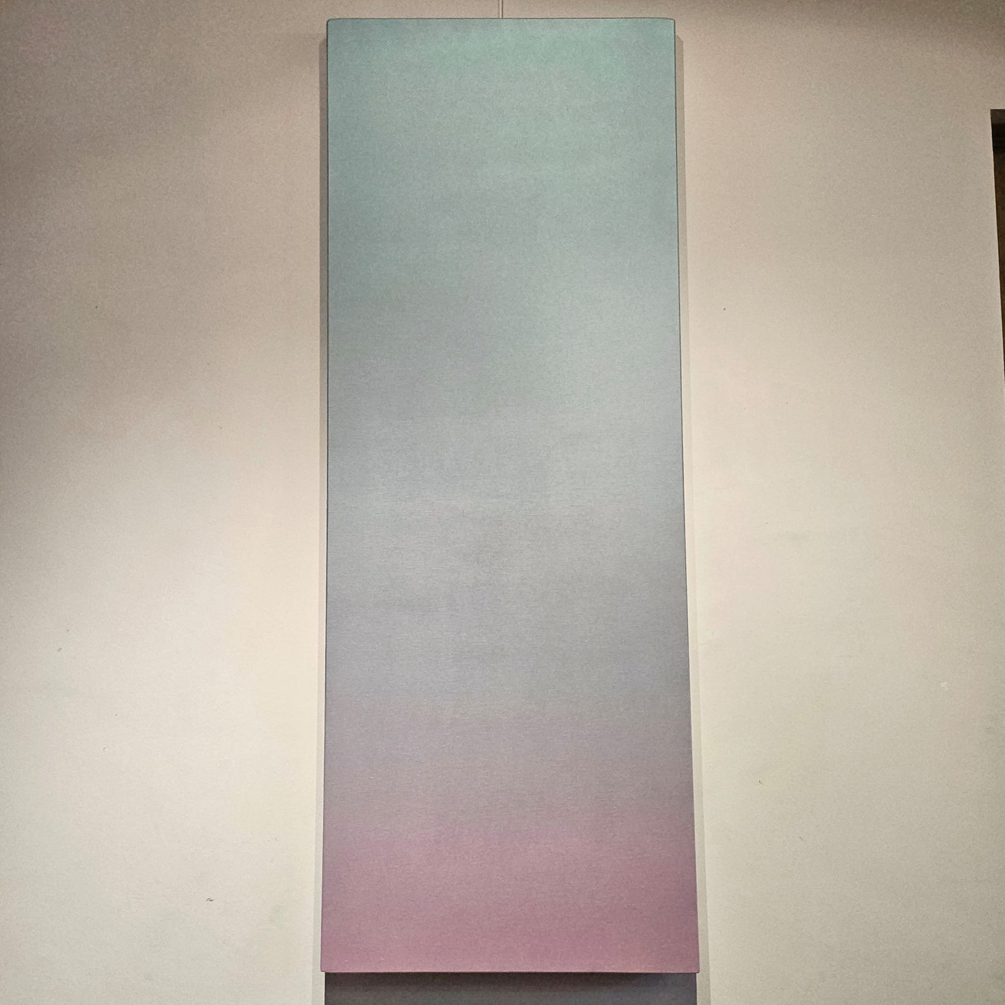 Partition 10, huile sur toile, 60x160cm, J. Perret