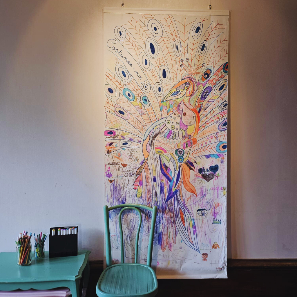 Dessin participatif au Café Enchanté