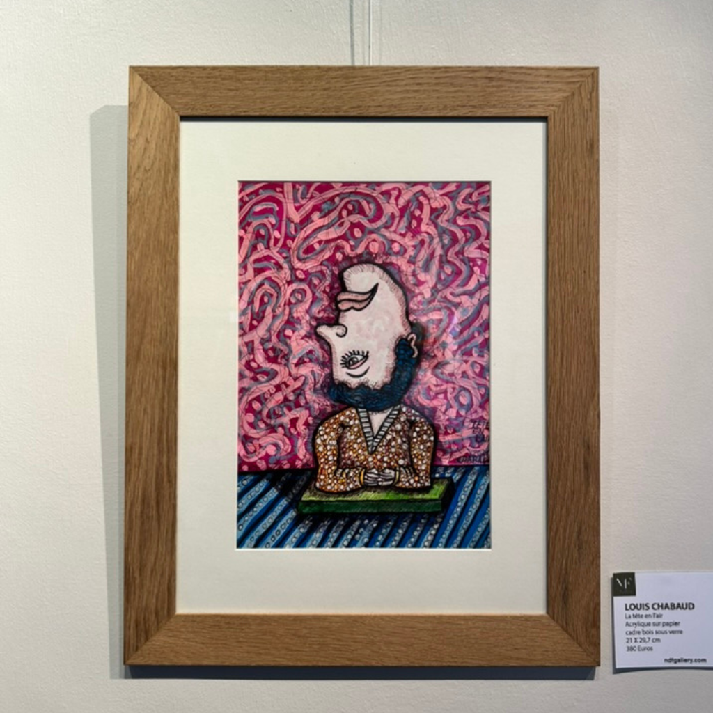 La tête en l'air