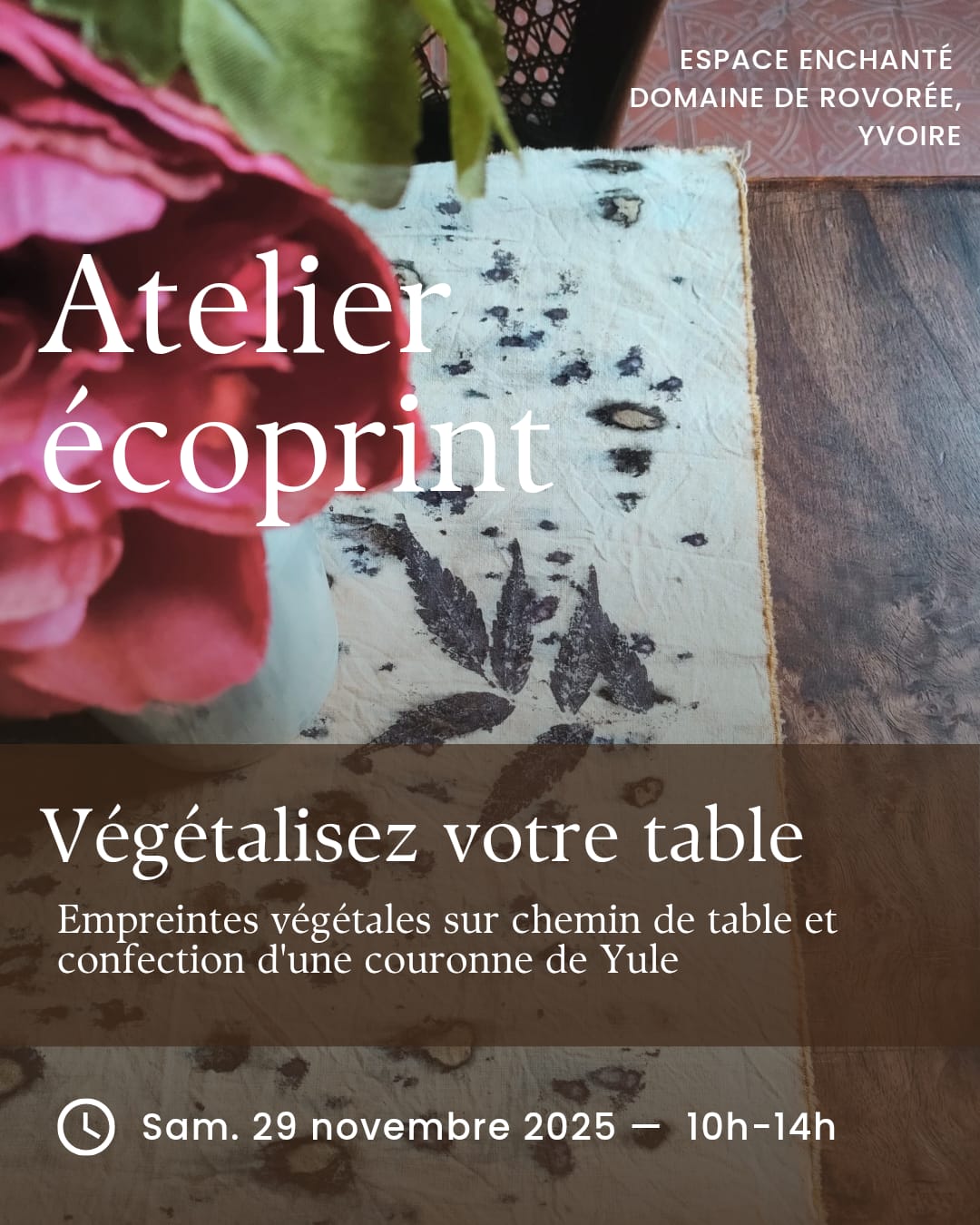 Atelier ecoprint Nathalie Laforge